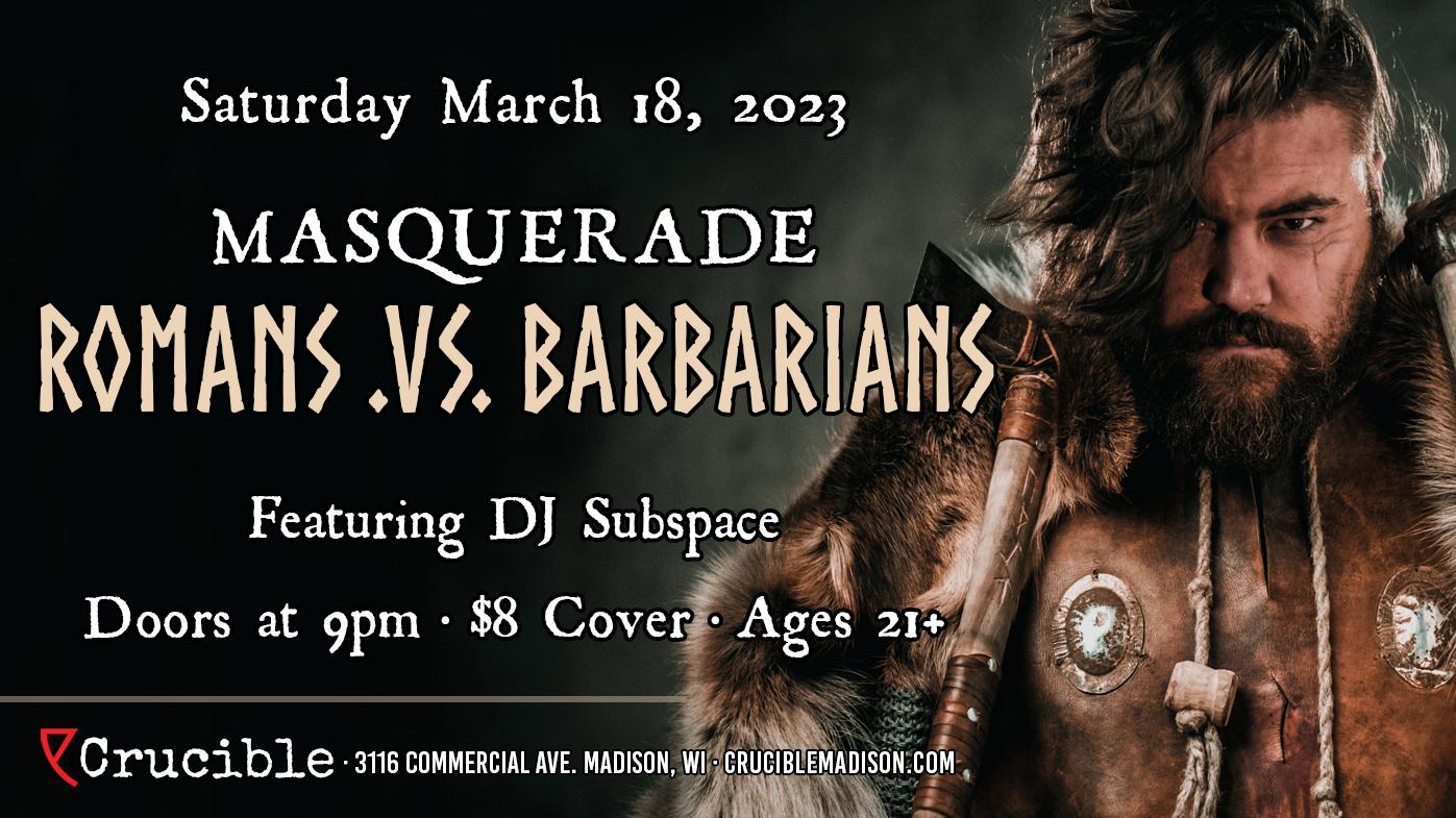Masquerade - romans vs barbarians