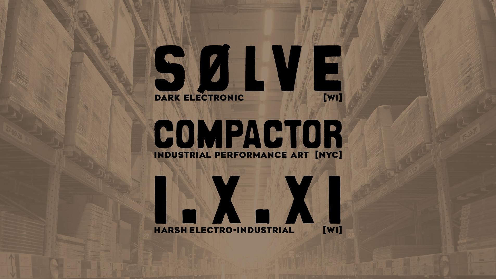 solve, compactor, I.X.XI.