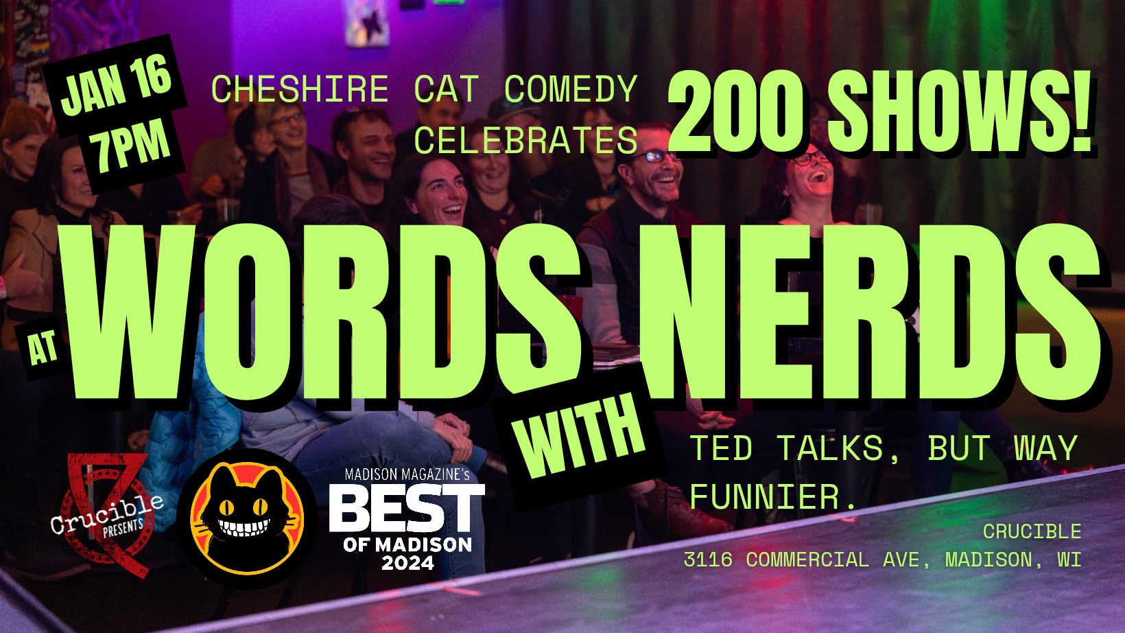 TED Talks, but way funnier.