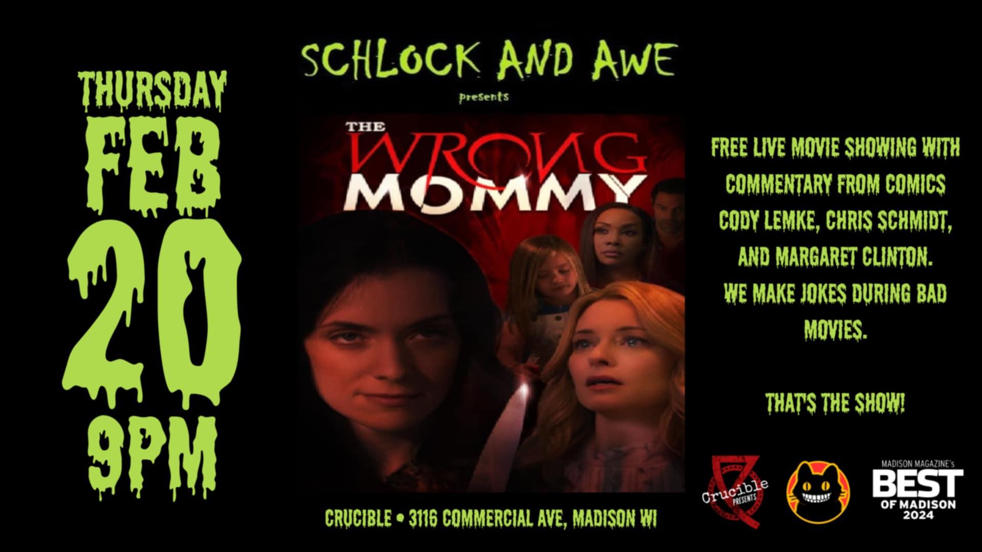 We make jokes during bad movies. That's the show!