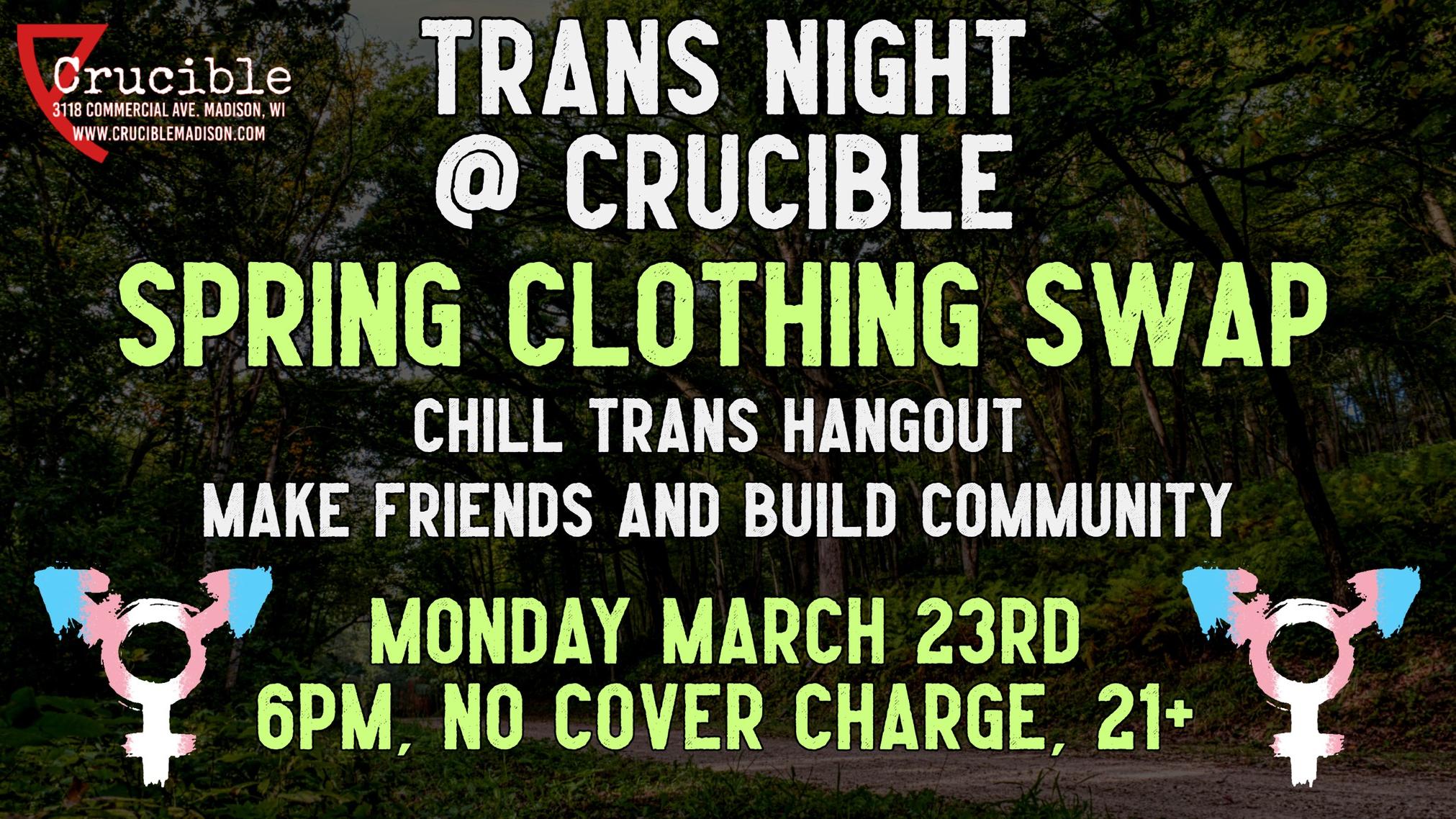 trans social clothing swap