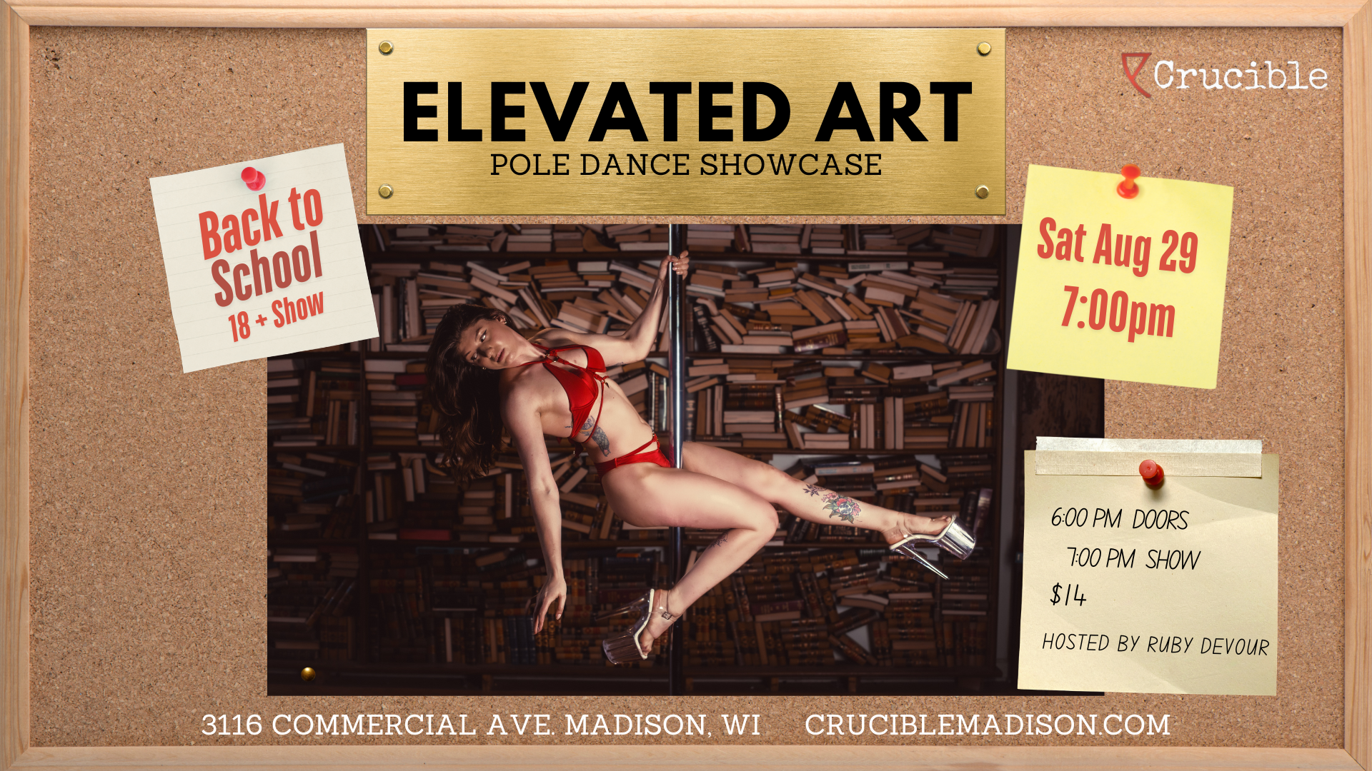 Elevated Art Pole Dance Showcase - Back to School